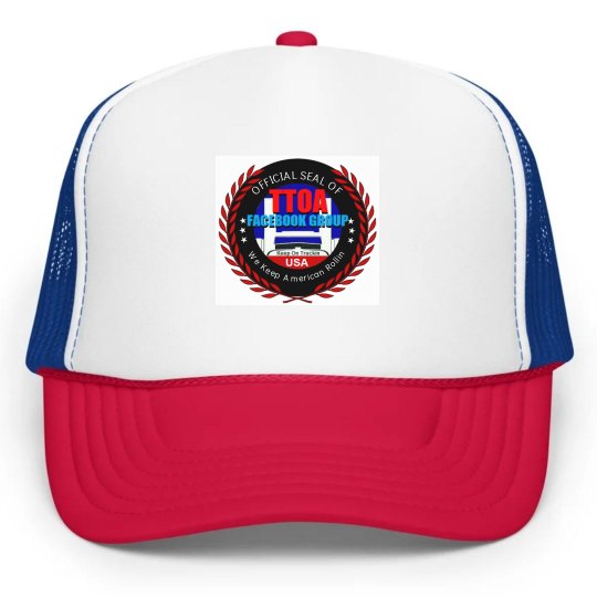 Official TTOA Facebook Logo Member Trucker Cap Official TTOA Facebook Logo Member Trucker Cap