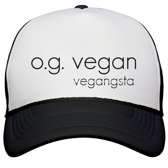og vegan trucker hat