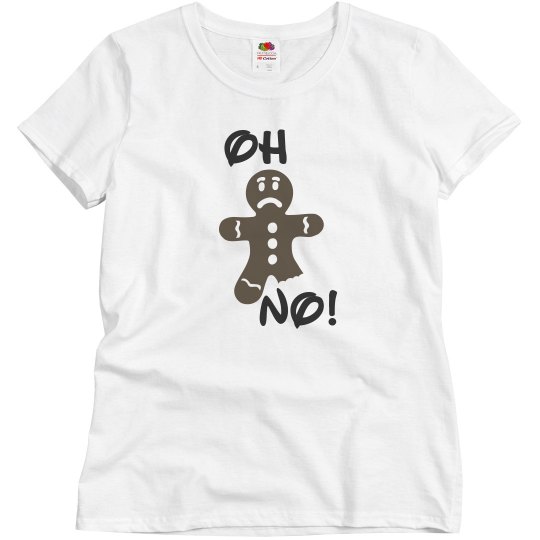 Oh No! Gingerbread Christmas T-shirt