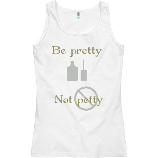 olive pretty/petty tee