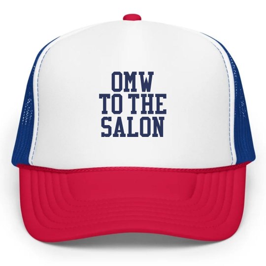 OMW TO THE SALON NAVY OMW TO THE SALON NAVY