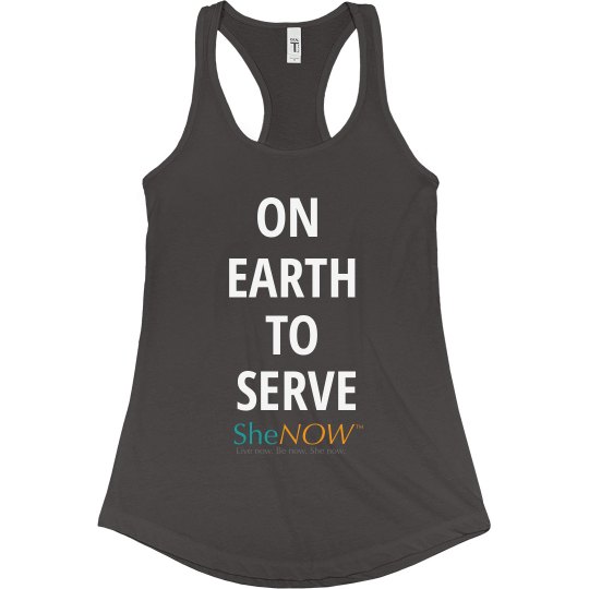 ON EARTH TO SERVE TANK - SHENOW ON EARTH TO SERVE TANK - SHENOW