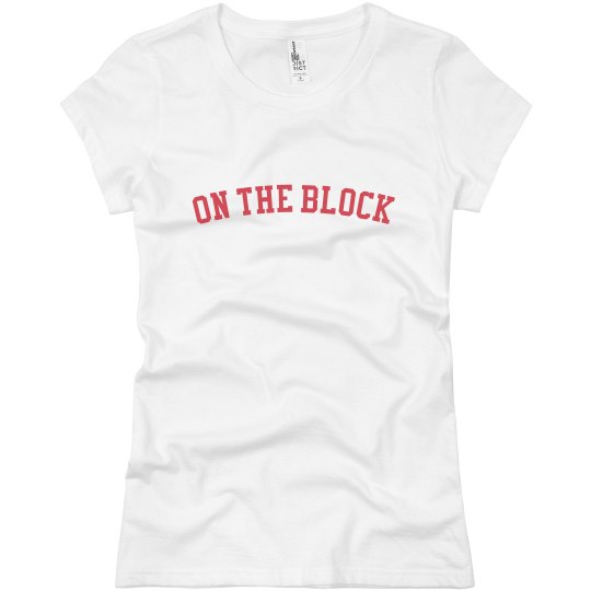 On The Block / Womens Jersey Tee