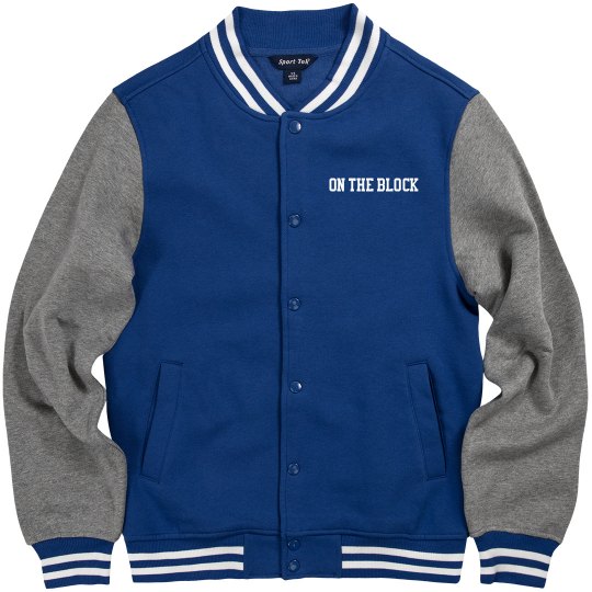 On The Block/Gates Ave Varsity Jacket