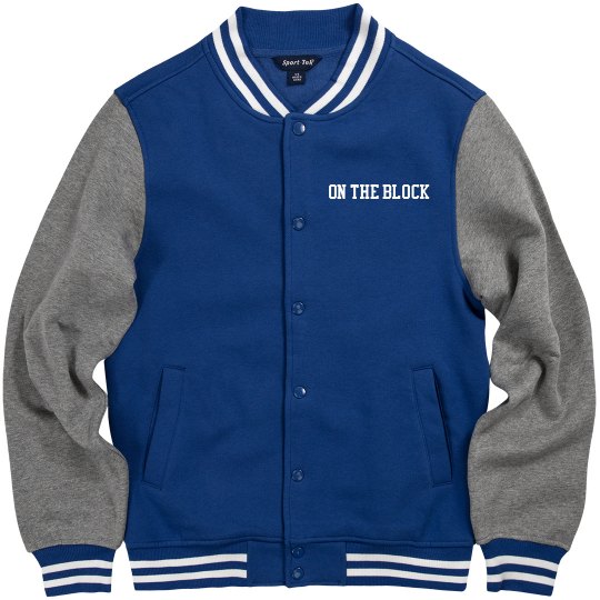 On The Block/Rep Your Hood Brownsville Varsity Jacket