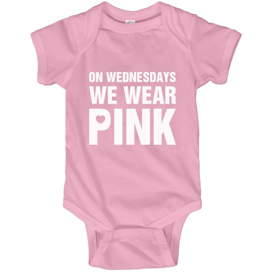on Wednesdays we wear pink