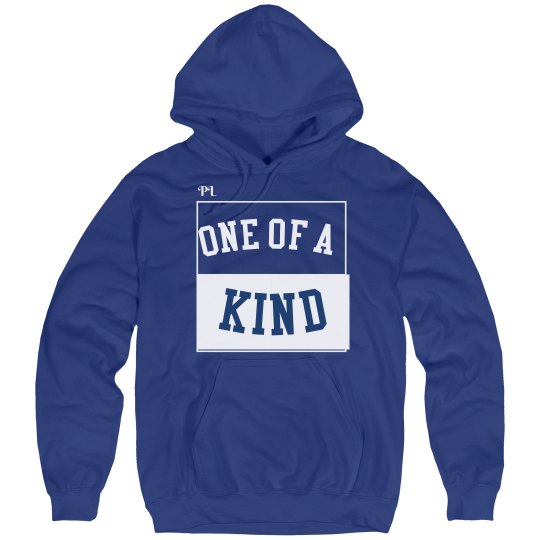 One of a kind blue hoodie One of a kind blue hoodie