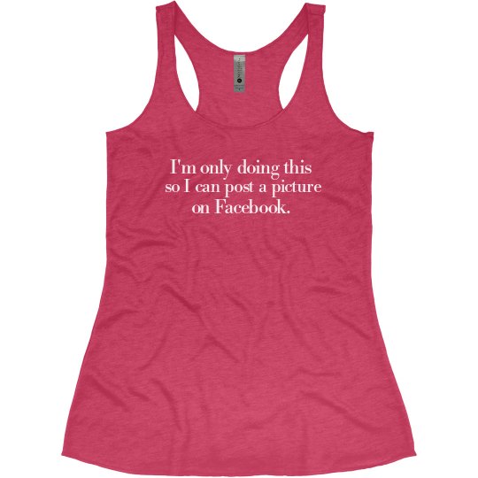 Only doing this for the photos