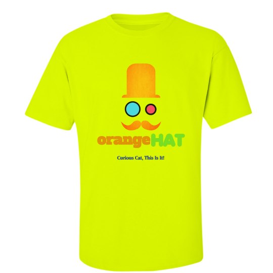 orange hat stylish design orange hat stylish design