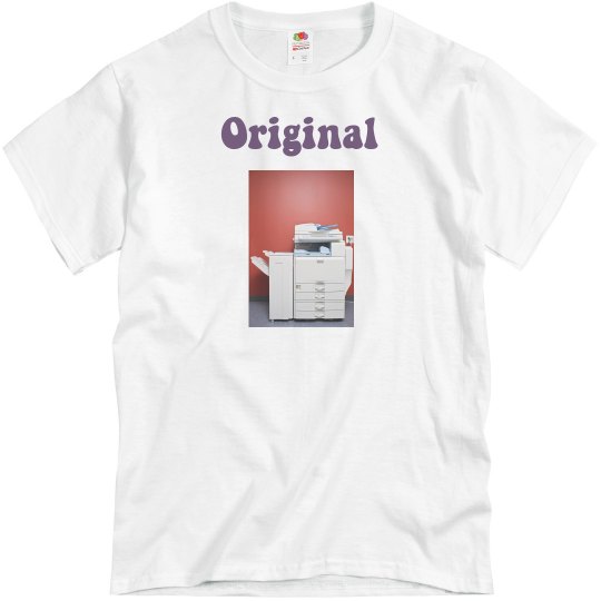 Original Photocopy Original Photocopy