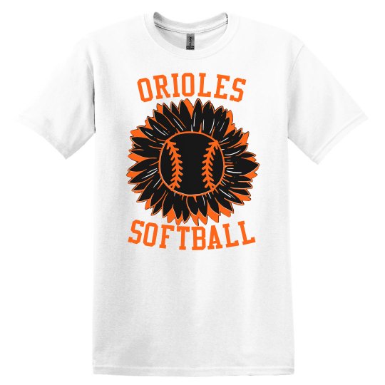 Orioles Softball Sunflower Orioles Softball Sunflower