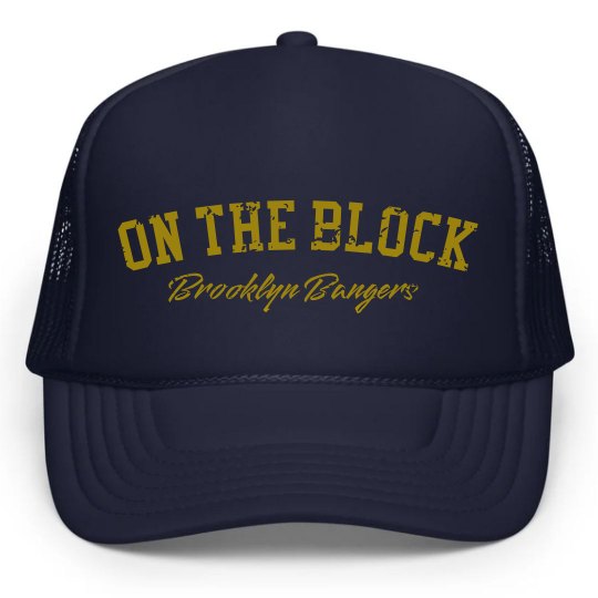 OTB Brooklyn Bangers Distressed Trucker Hat