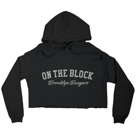 OTB Brooklyn Bangers Women's Crop Hoodie OTB Brooklyn Bangers Women's Crop Hoodie