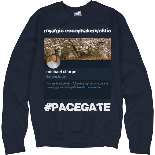 #PACEGATE (Sharpe - Unisex Navy Pullover)