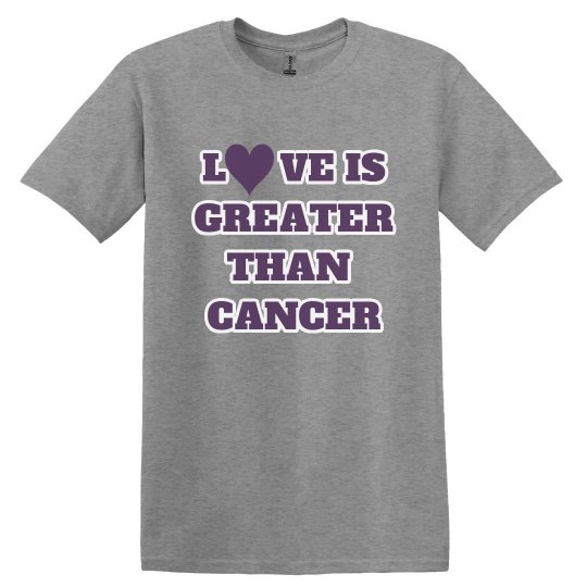 Pancreatic Cancer Support Purple Ribbon