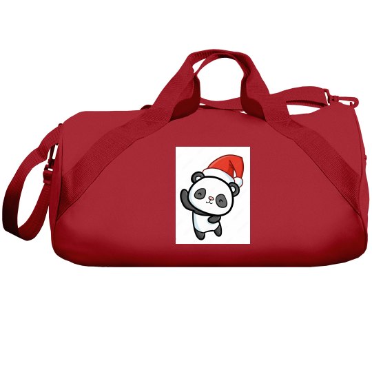 Panda Santa Bag