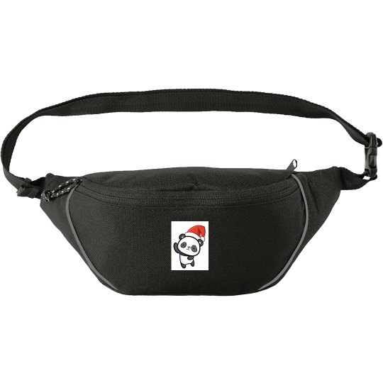 Panda Santa fanny pack
