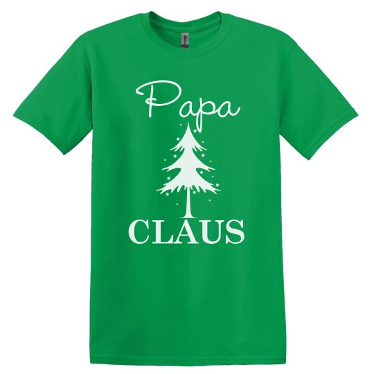 Papa Claus Matching Christmas PJs 
