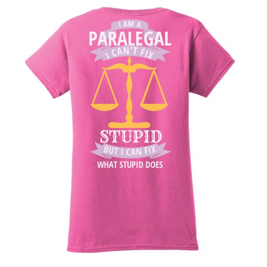 Paralegal fixes stupid womens edition