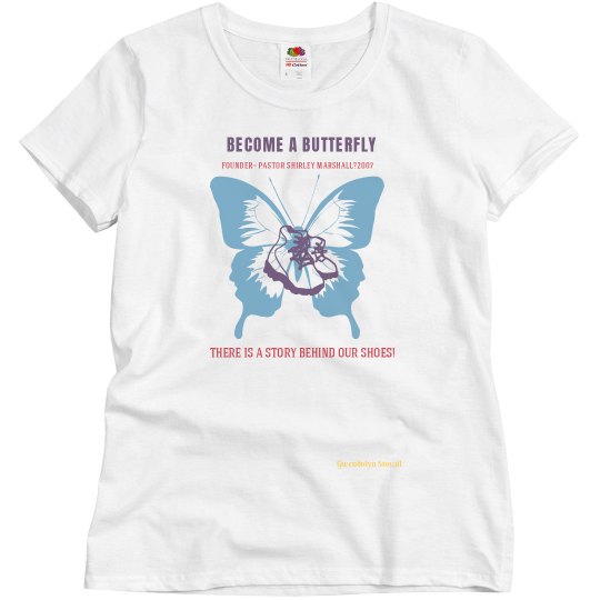 Pastor Shirley Marshall Butterfly Conference~Blue Pastor Shirley Marshall Butterfly Conference~Blue