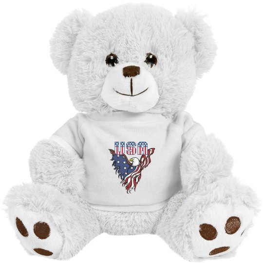 Patriotic American Eagle Bear Patriotic American Eagle Bear