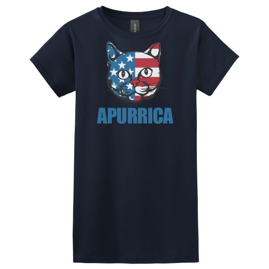 Patriotic Apurrica America Cat Patriotic Apurrica America Cat
