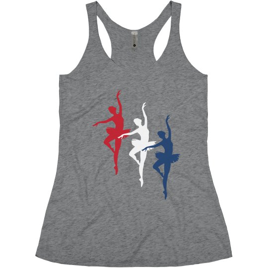 patriotic ballerina