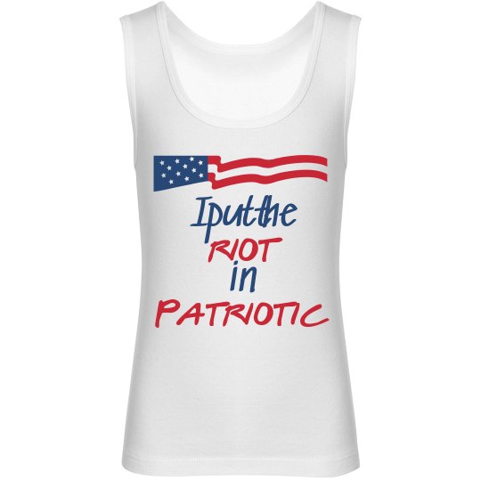 Patriotic Riot Tank (Youth)