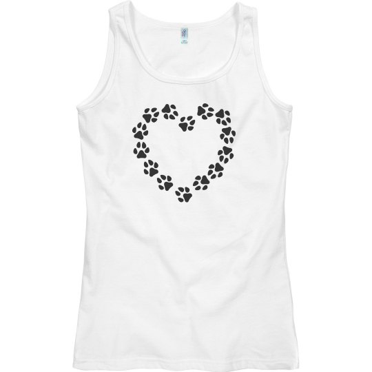 Paw print heart Paw print heart