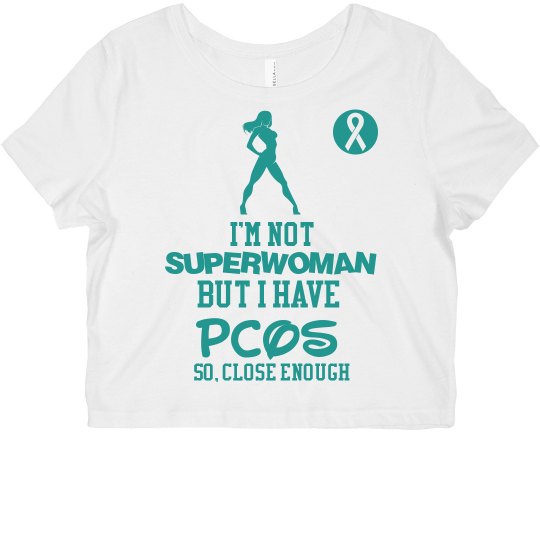 PCOS Superwoman Crop