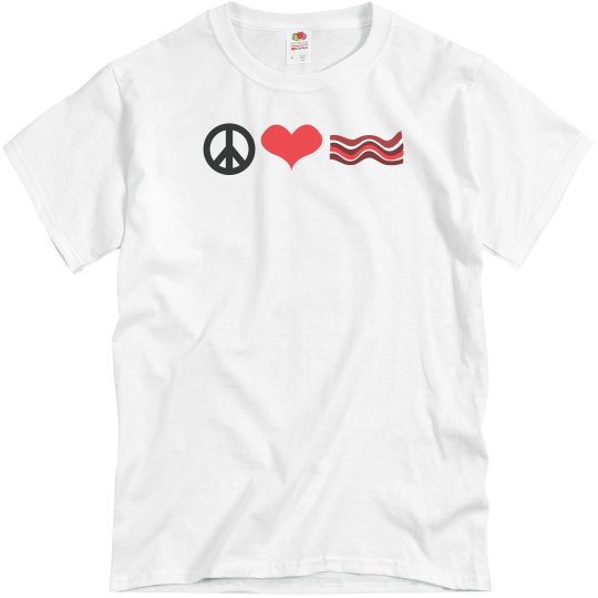 Peace, Love and Bacon
