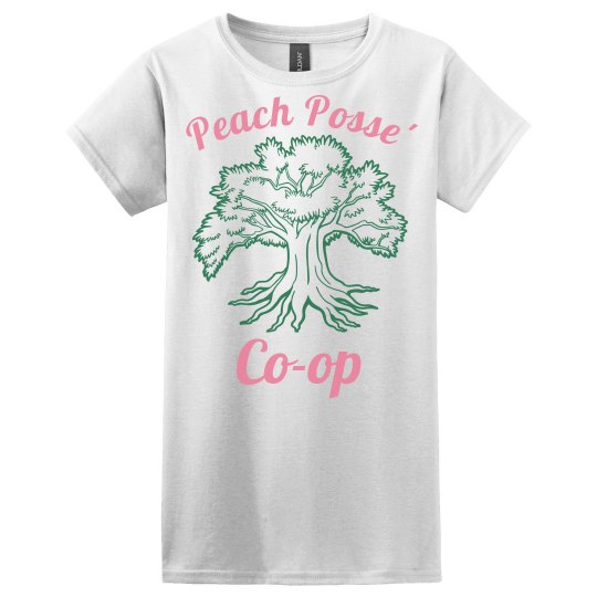 Peach Posse' Relaxed Basic Tee