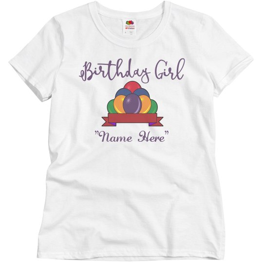 Personalize birthday girl Personalize birthday girl