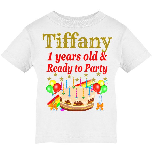 PERSONALIZED 1ST BIRTHDAY CAKE