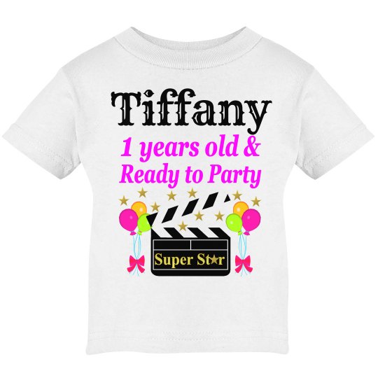 PERSONALIZED 1ST BIRTHDAY PARTY