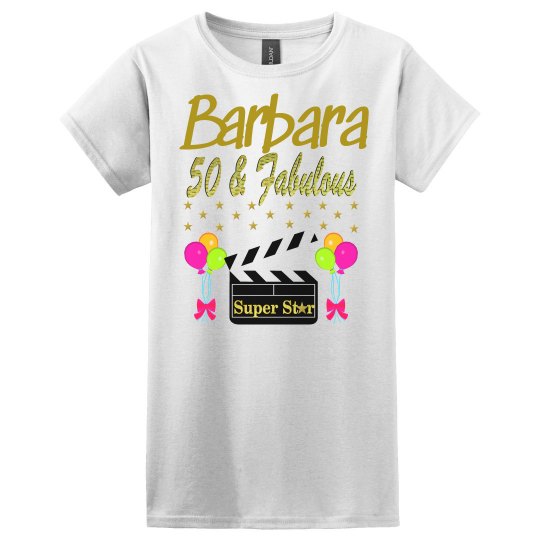 PERSONALIZED 50TH MOVIE STAR