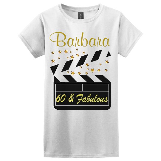 PERSONALIZED 60TH MOVIE STAR
