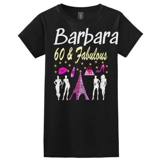 PERSONALIZED 60TH PARIS DESIGN