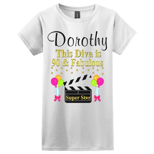 PERSONALIZED 90TH MOVIE STAR PERSONALIZED 90TH MOVIE STAR