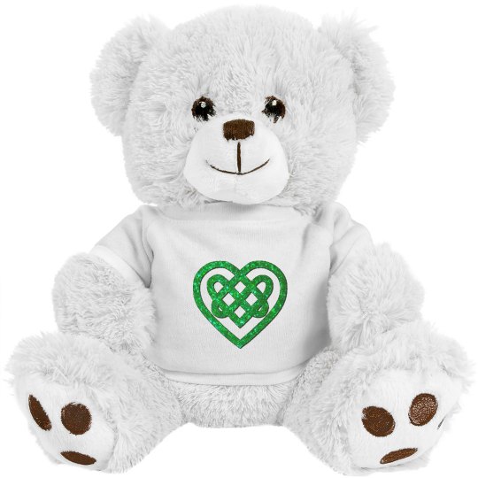 Personalized Celtic Heart Teddy Personalized Celtic Heart Teddy