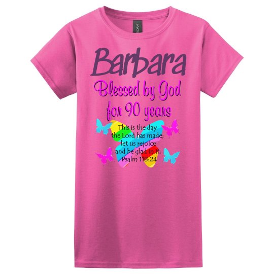 PERSONALIZED CHRISTIAN 90TH PERSONALIZED CHRISTIAN 90TH