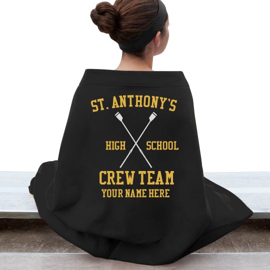 PERSONALIZED CREW TEAM BLANKET PERSONALIZED CREW TEAM BLANKET