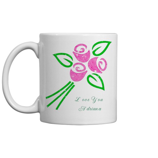 Personalized Tulip Mug
