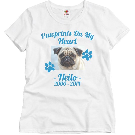 Pet Memorial Custom Text Top
