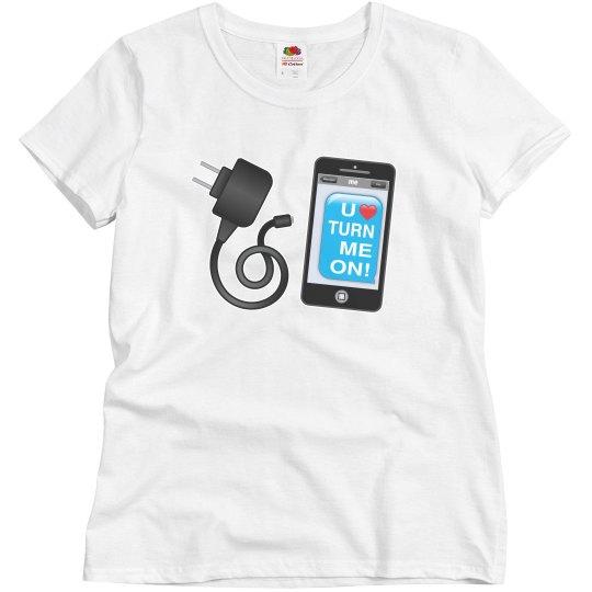 Phone & Charger U Turn Me On Phone & Charger U Turn Me On