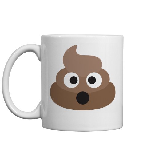 Pile of Poo Emoji Coffee Mug 