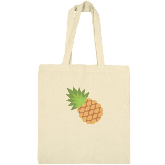 Pineapple Emoji Tote Bag 