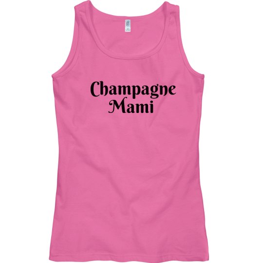 Pink champagne mami tank