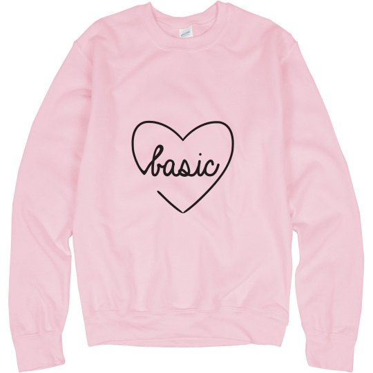 Pink Crew Neck Pink Crew Neck