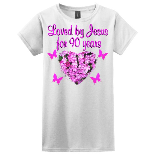 PINK FLORAL 90TH BIRTHDAY PRAYER